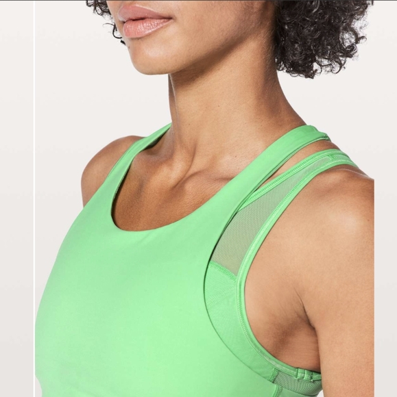 Lululemon Break Free Tank *Nulux Medium Support For B/C Cup Dragonfly - Picture 5 of 9